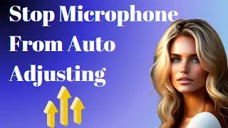 How To Stop Microphone From Auto Adjusting in Windows 10