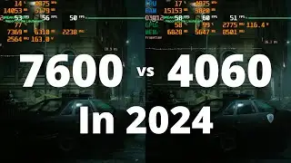 RX 7600 vs RTX 4060 in 2024- The Ultimate Comparison!!!