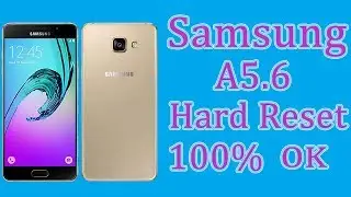 Samsung A5. 2016 Hard Reset Lock Remove Unlock Without Pc 100% Ok