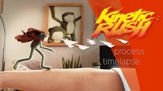 Kinetic Rush Process Timelapse -  'Froggy Flight' Pwnisher 3D Challenge