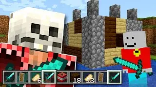 Minecraft but We SHARE INVENTORY!