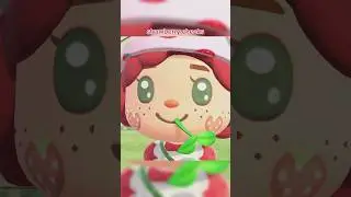 HOW to make strawberry cheeks & eyebrows custom designs | ACNH | animal crossing new horizons