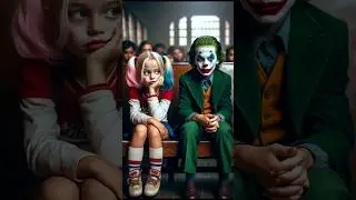 Harley Quinn and Joker when they were kids #harleyquinn #joker #tiktok #dc #marvel #viral #deadpool