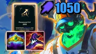 AP Janitor Thresh CLEANS UP The Arena - 1050 Ability Power Thresh New Skin - League of Legends Arena