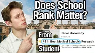 How To Decide Where To Go To Medical School? | Ranking, Cost, Residency, Fit