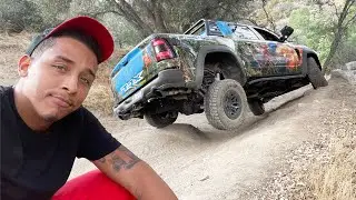 NOVICE OFF-ROADER Takes RAM TRX to EXPERT PARK & EMBARRASSES HIMSELF!