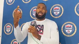 LeBron James on the Lakers not making any off season trades yet