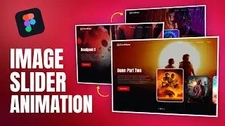 Create ADVANCED Image Slider Animation In Figma | Figma Tutorial