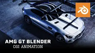 Born to Be Wild: Mercedes Benz AMG GT CGI Animation