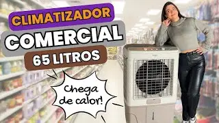 CLIMATIZADOR DE AR ELGIN BIG AIR 65 LITROS, chega de passar calor no seu estabelecimento!