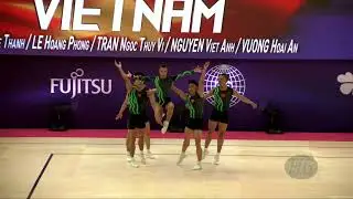 Vietnam (VIE) - 2022 Aerobic Worlds, Guimaraes (POR) - Group Qualifications