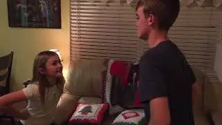 YOU WON'T BELIEVE WHAT HAPPENED. SISTER TEACHES BROTHER NOT SO SILENT BUT DEADLY LESSON. HILARIOUS!