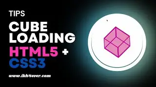 Creating a mesmerizing cube loading animation with HTML and CSS