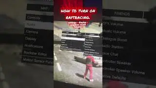 HOW TO TURN ON RAY TRACING IN GTA 5