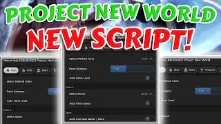 Project New World Script | Autofarm/Insta Kill/Auto Farm Chest | Auto Rejoin On Kick