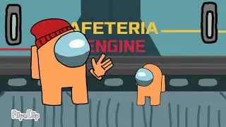 Say snow meme || Among us || Orange and mini orange