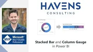 Stacked Bar and Column Gauge in Power BI