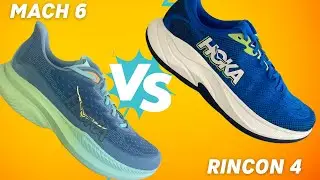 Entry vs Premium Running Shoes | Hoka Rincon 4 vs Mach 6