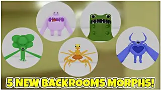 UPDATE 246 🥦 How to get ALL 5 NEW BACKROOMS MORPHS! (GARTEN OF BANBAN 3) - Roblox