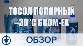 Тосол Полярный –30°С Grom-ex