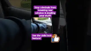 Did you already enable the child lock feature on your car 😀? #carhacks #car #auto #lifehack