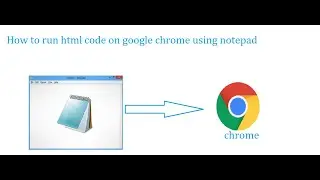 How to run html Code in Notepad ||omnyevolutions