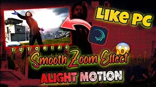 Smooth Zoom Effect in Alight Motion Tutorial😱 | Zoom Effect Tutorial😍 | Mr TOM Playz