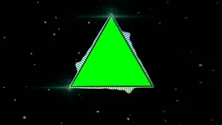 Green Screen - Audio Spectrum Visualizer HD 2018 | Trianglular Visualizer With sharp Bars