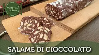 SALAME DI CIOCCOLATO - CHOCOLATE SALAMI  NO EGGS- Original Italian recipe (2,30min)