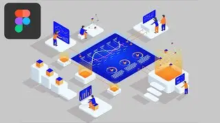 Create Isometric Design easily in seconds: Figma tutorial
