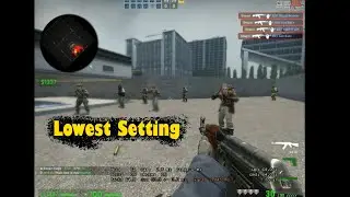 PLAYING CSGO ON THE LOWEST SETTING POSSIBLE || ON NVIDIA 9500 GT || CSGO FRAGS ||