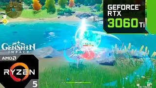 Genshin Impact : RTX 3060 Ti 8GB (4K Ultra Graphics)
