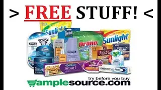 FREE STUFF FREE SAMPLES! SampleSource 100% LEGIT!