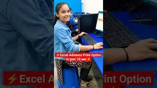 Excel Advance Print Option Settings in just 10 sec🔥😲 
