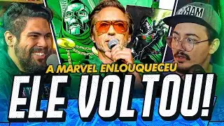 ROBERT DOWNEY JR. DE VOLTA AO MCU - SALVAÇÃO OU DESESPERO? | The Nerdz 183