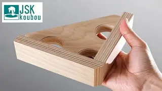 Easy and accurate! Create a 45 degree / 90 degree woodworking prototype master