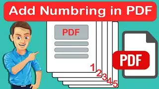 How to Add Page Numbers to PDF 2021 | Update Page Numbers in PDF Online For Free