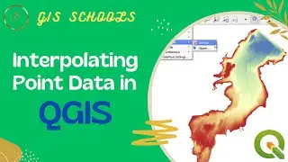 Interpolating Point Data in QGIS | TIN Interpolation | Spatial Interpolation | 20 | @GISSchools