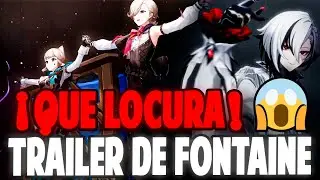 PERO QUE LOCURA ES ESTA!? HYPE!! | Reacción al trailer de Fontaine | Genshin Impact Español