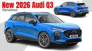 New 2026 Audi Q3 Rendered