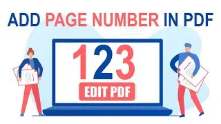 Add Page Number in PDF File Without any software @ilovepdf_com