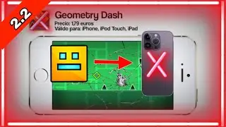 GEOMETRY DASH YA NO CORRE EN IPHONE 💔 (LA 2.2 debe SALIR YA)‼️✅