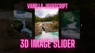 3D Image Carousel - Coding the move right button for the front 3D Image Slider - part 8