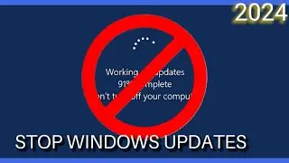 How to Stop windows update   || How To Disable Windows Update permanently