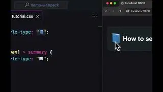 Using the CSS property list-style-type to style details disclosure widgets with custom emoji markers