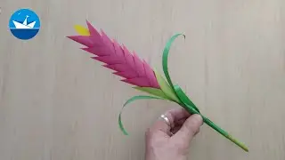 Гладиолус из бумаги/Gladiolus made of paper/Оригами/DIY