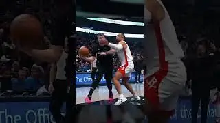 Luka shuts up Dillon Brooks 💀