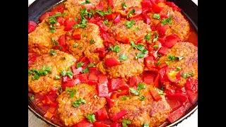 Котлеты из гречки и фарша! / Простой и вкусный рецепт! / Котлеты с подливой! / Гречаники!