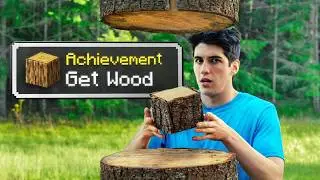 I Got Every Minecraft Achievement IRL