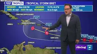 Tropical Storm Bret - Live Coverage